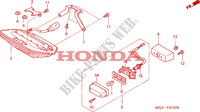 FEU ARRIERE pour Honda CB 1300 TWO TONE de 2003