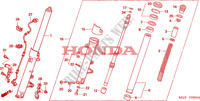 FOURCHE pour Honda CB 1300 TWO TONE de 2003