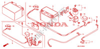 BATTERIE pour Honda CB 1300 S FAIRING de 2007