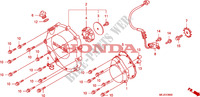 CARTER MOTEUR DROIT pour Honda CB 1300 ABS FAIRING de 2006