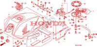 RESERVOIR A CARBURANT pour Honda CB 1300 S FAIRING de 2007