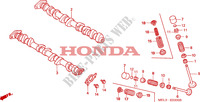 ARBRE A CAMES   SOUPAPE pour Honda CBR 1000 RR FIREBLADE REPSOL de 2005