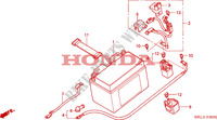 BATTERIE  pour Honda CBR 1000 RR FIREBLADE REPSOL de 2005
