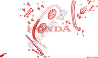 CHAINE DE DISTRIBUTION   TENDEUR pour Honda CBR 1000 RR FIREBLADE HRC de 2007