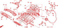 CONDUITE D'ADMISSION AIR/VALVE SOLENOIDE(CBR1000RR6/7) pour Honda CBR 1000 RR FIREBLADE de 2006
