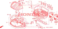 FILTRE A AIR  pour Honda CBR 1000 RR FIREBLADE de 2004