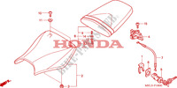 SELLE pour Honda CBR 1000 RR FIREBLADE HRC de 2007