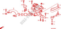 AMORTISSEUR DE DIRECTION pour Honda CBR 600 RR GRAY ORANGE de 2011