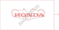 PROTECTION TE DE FOURCHE pour Honda CBR 600 RR GREY ORANGE de 2011