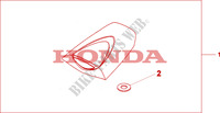 SEAT COWL *NHB01* pour Honda CBR 600 RR TRICOLOR de 2011