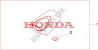 SEAT COWL*NHA66P* pour Honda CBR 600 RR ABS de 2009