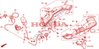 CONDUITE D'ADMISSION AIR   SOUPAPE pour Honda CBR 1000 RR FIREBLADE ABS TRICOLOUR de 2011