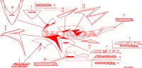 RAYURE/MARQUE(4) pour Honda CBR 1000 RR FIREBLADE de 2010