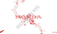 SYSTÈME DE RECYCLAGE DES GAZ pour Honda CBR 1000 RR FIREBLADE TRICOLOUR de 2010