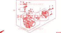CORPS DE PAPILLON pour Honda VT 1300 FURY de 2011