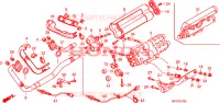SILENCIEUX D'ECHAPPEMENT pour Honda VT 1300 STATELINE de 2011