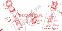 VILEBREQUIN   PISTON pour Honda VT 1300 C ABS 2011 de 2012