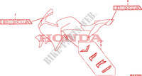 AUTOCOLLANTS pour Honda VFR 1200 F de 2010