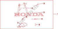 BEQUILLE CENTRALE 125 VARADERO pour Honda CBF 1000 F de 2010