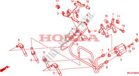 BOBINE D'ALLUMAGE pour Honda CBF 1000 F ABS 98HP de 2010