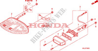FEU ARRIERE pour Honda CBF 1000 F ABS 98HP de 2011