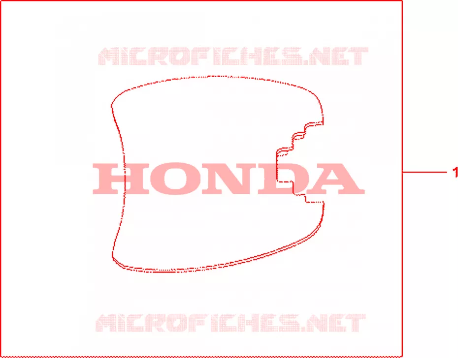 TAPIS TOP CASE 35L Honda MOTO 1000 CBF 2011  CBF1000FSB