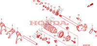 BARILLET DE SELECTION pour Honda CBF 600 FAIRING ABS de 2010