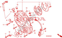 CARTER MOTEUR DROIT pour Honda CBF 600 NAKED 34HP de 2010