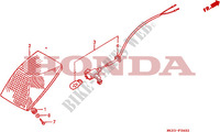 FEU ARRIERE pour Honda XR 600 R de 1990