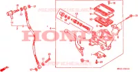 MAITRE CYLINDRE DE FREIN AVANT pour Honda XBR 500 27HP de 1987