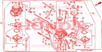 CARBURATEUR pour Honda CB 450 S de 1989