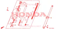 FOURCHE pour Honda CB 450 S de 1989
