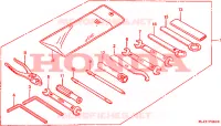 OUTIL pour Honda CB 450 S de 1989