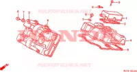 COUVRE CULASSE pour Honda VFR 750 de 1987