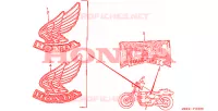AUTOCOLLANTS pour Honda CMX 450 de 1987