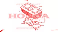 CYLINDRE pour Honda CMX 450 de 1987
