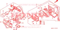 FEU ARRIERE(2) pour Honda CMX 450 C REBEL de 1986