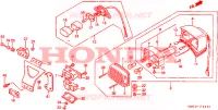 FEU ARRIERE(2) pour Honda CMX 450 de 1987