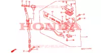 MAITRE CYLINDRE DE FREIN AVANT pour Honda CMX 450 de 1987