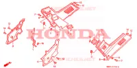 COUVERCLE LATERAL(CBR1000FK) pour Honda HURRICANE 1000 CBR de 1989