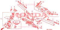 GUIDON   TE DE FOURCHE pour Honda CBR 1000 F de 1987