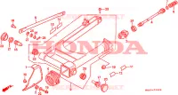 BRAS OSCILLANT pour Honda VT 1100 SHADOW de 1994