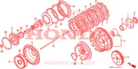 EMBRAYAGE pour Honda VT 1100 SHADOW de 1994