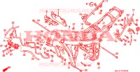 CADRE   RADIATEUR D'HUILE pour Honda CBR 500 F de 1989