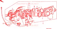 COMPTEUR pour Honda CBR 500 F de 1989