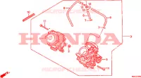 CARBURATEUR pour Honda NTV 650 REVERE de 1991