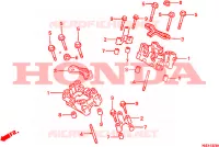 PALIER D'ARBRE A CAMES pour Honda NTV 650 REVERE de 1991