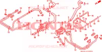 FILTRE A AIR   SOUPAPE D'AIR pour Honda PAN EUROPEAN ST 1100 ABS de 1992