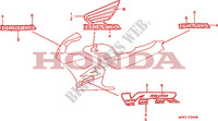 RAYURE/MARQUE(7) pour Honda VFR 750 de 1994