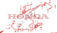 SOUPAPE D'AIR(1) pour Honda VFR 750 de 1990